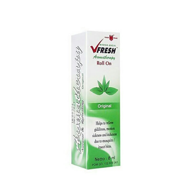 VFRESH Minyak AnginAromatherapy Roll On Original 8 ml