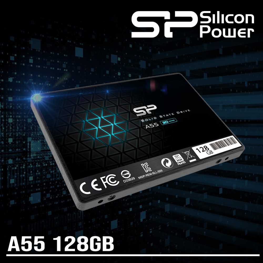 PAKET SSD DAN Case Orico 2139U3 Silicon Power ACE A55 128GB SATA III 2.5&quot; 3D TLC