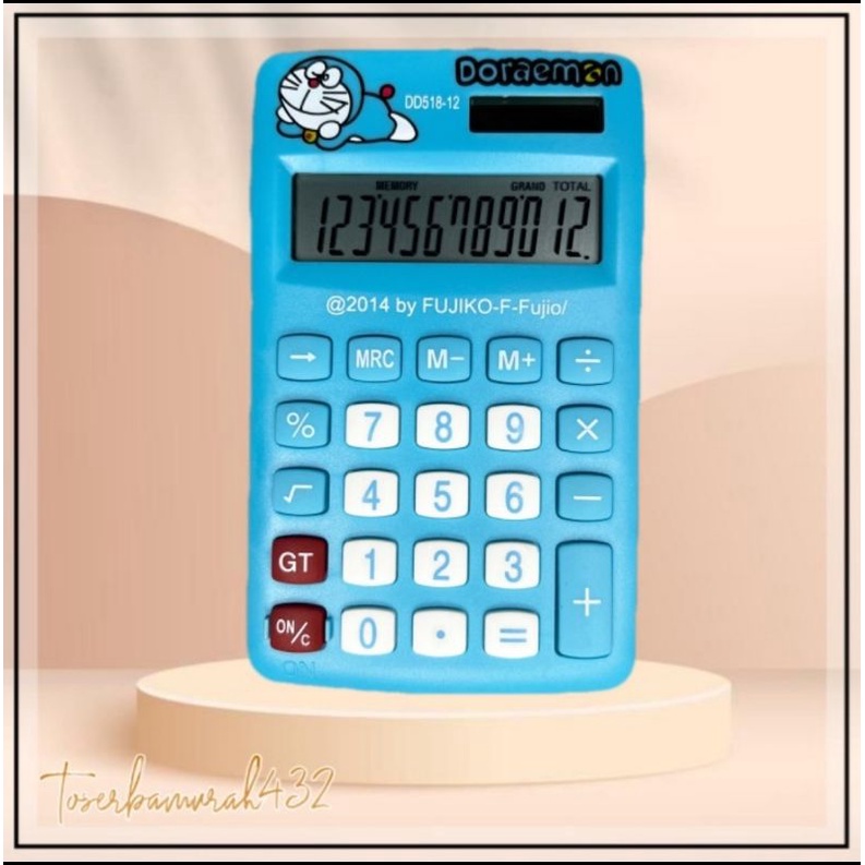 

kalkulator Doraemon 12 Digit