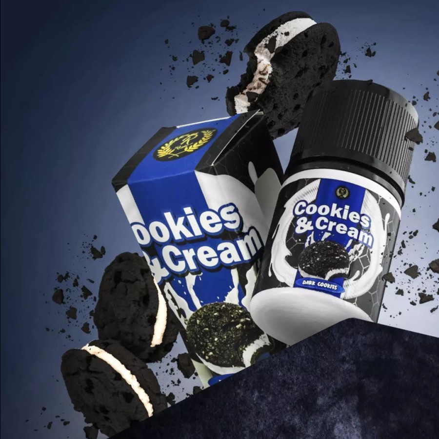 COOKIES AND CREAM V5 AUTHENTIC FREEBASE LIQUID 60ML