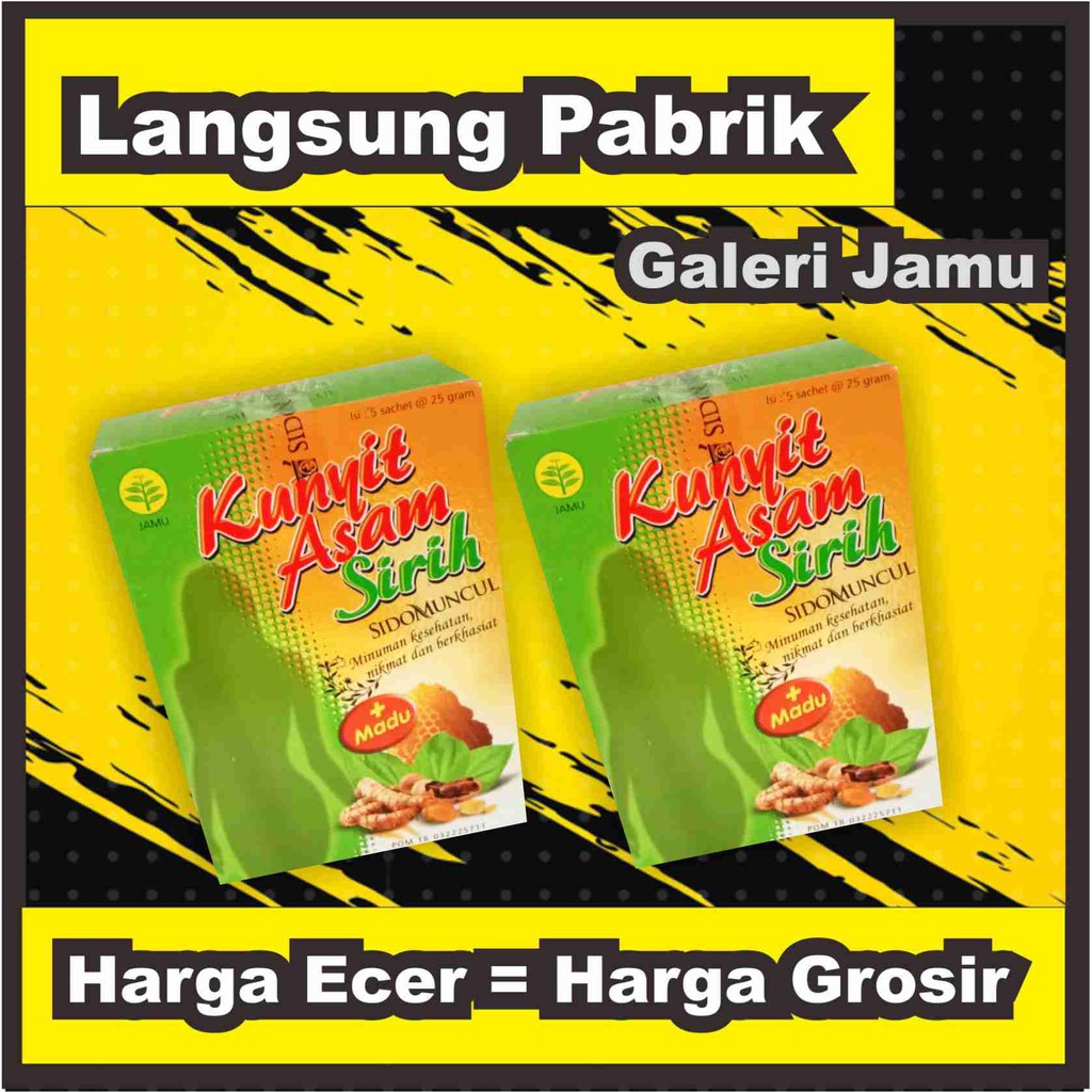 

KUNYIT KUNYIT ASAM SIRIH SIDOMUNCUL 5X25GR original (COD)