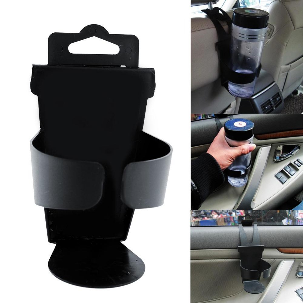 Universal Door Seat Back Clip Mount Holder Dudukan Gelas Botol Minum Mobil