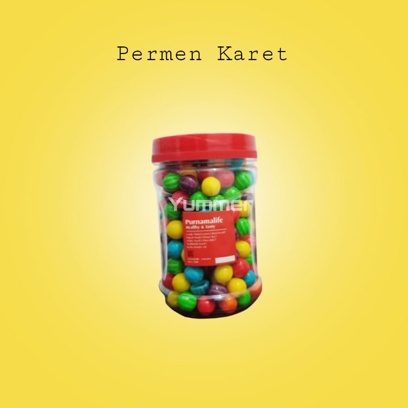 

Permen karet rasa aneka buah isi 200 biji
