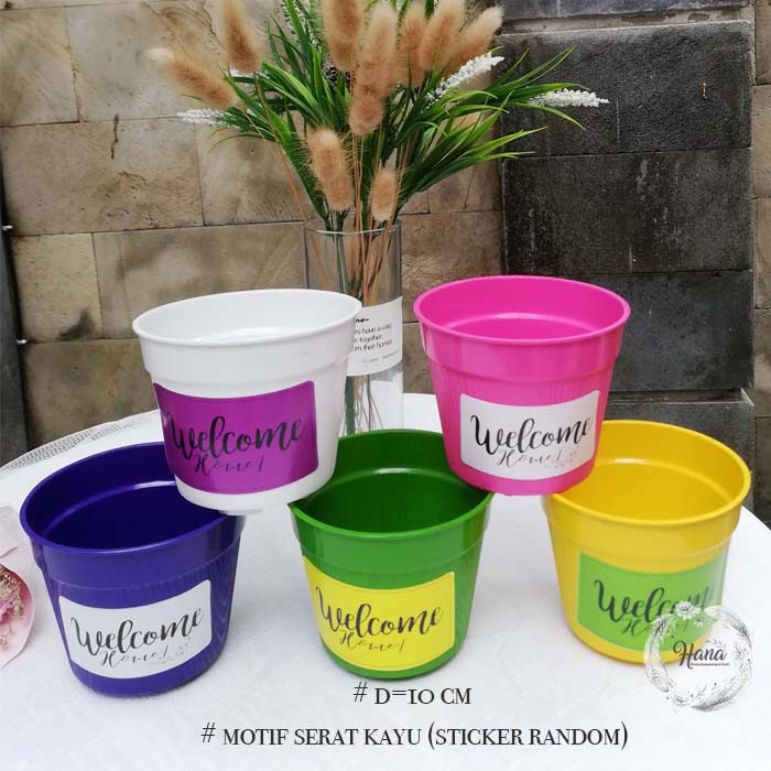 Pot plastik/pot bunga artificial/pot plastik murah