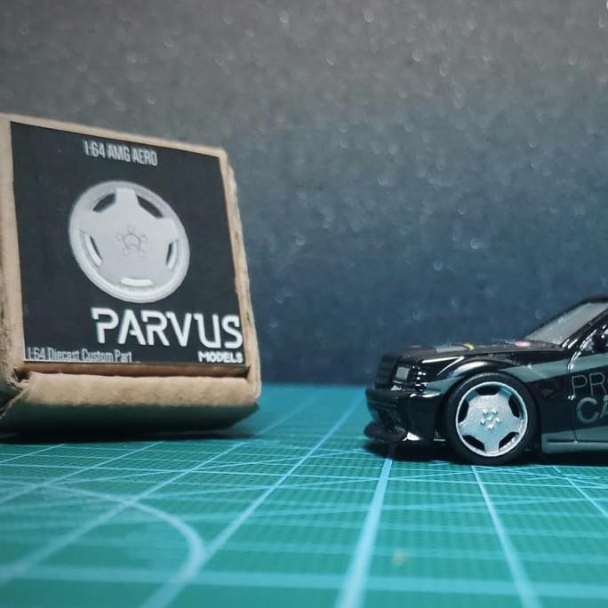 Parvus Models Ban Karet AMG AERO 10 10 Custom Hot Wheels Tomica MiniGT bb