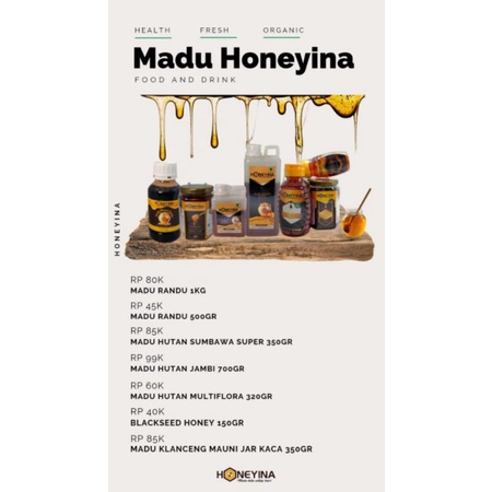 

Madu Honeyina