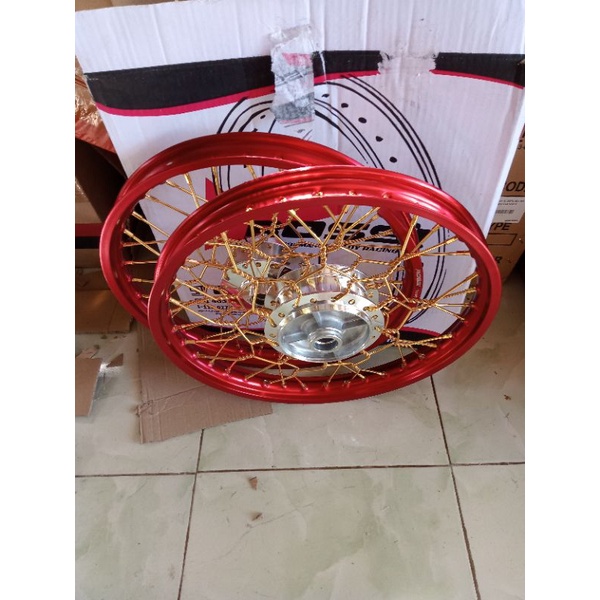 velg jari-jari Vega new/Vega ZR ring 17 x140/140 stel kepang