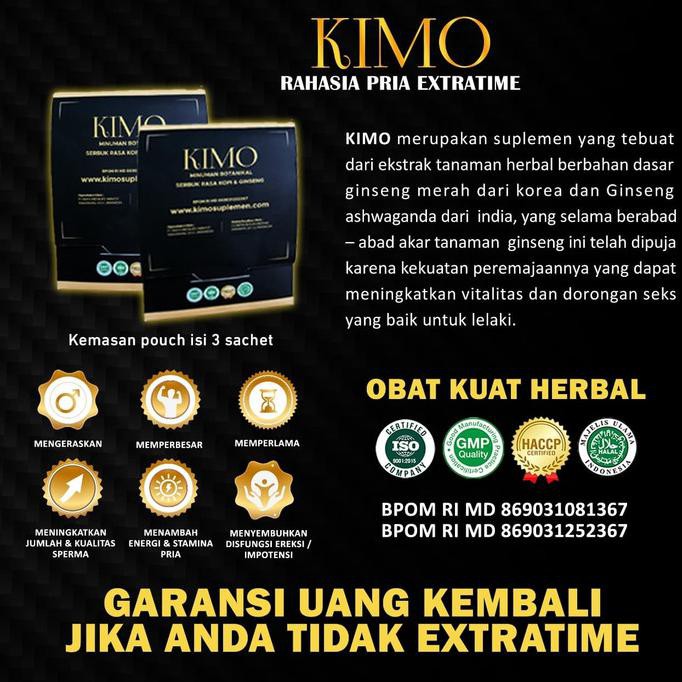 

Kimo Ginseng Isi 3 Sachet