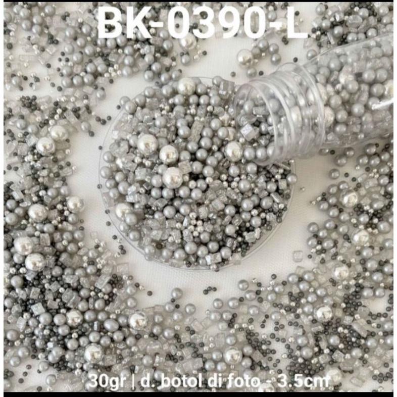 edible sprinkle mutiara 30 gr