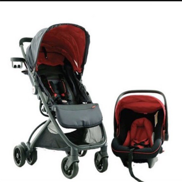 GB Stroller 1008 Ellum + Carrier