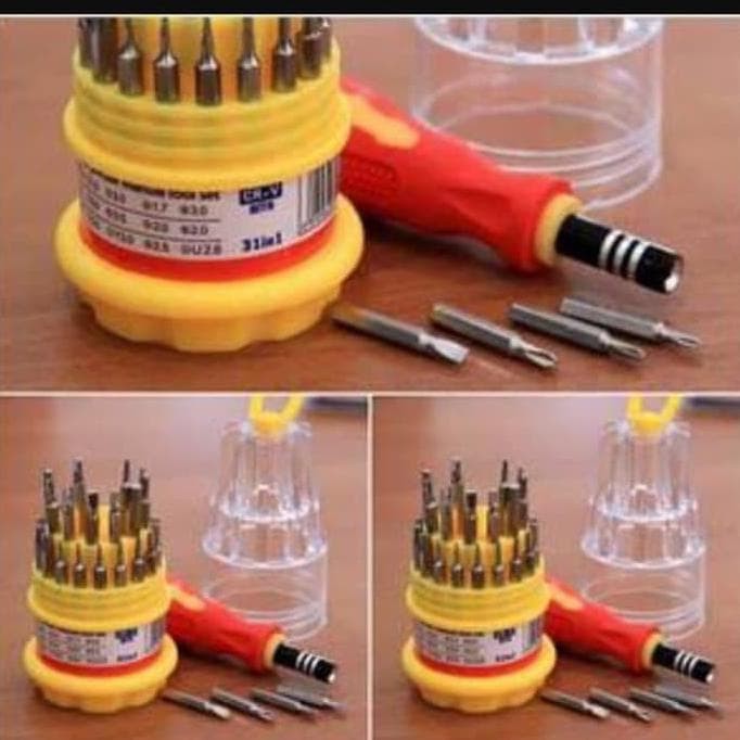 Obeng Set Multi 31 in 1 MINI Screwdriver Handphone Elektronik Laptop