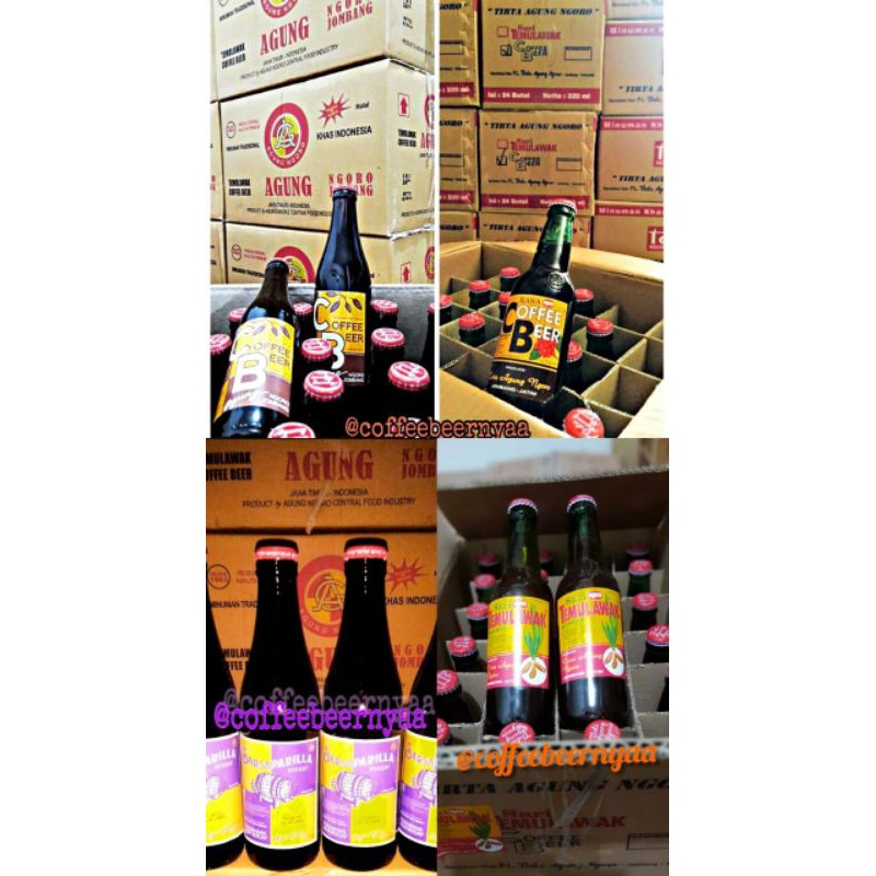 Coffee Beer / Kopibir Botolan / Sarsaparilla / Temulawak coffee beer bekasi