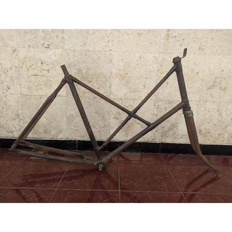 Frame Sepeda Onthel Model Silang