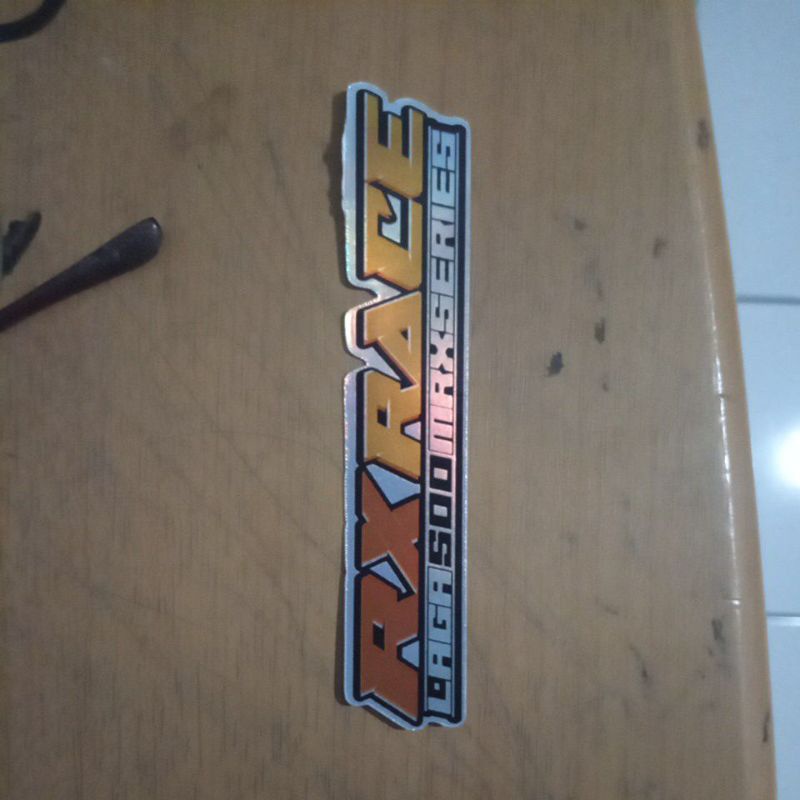 

Stiker RXRACE Hologram