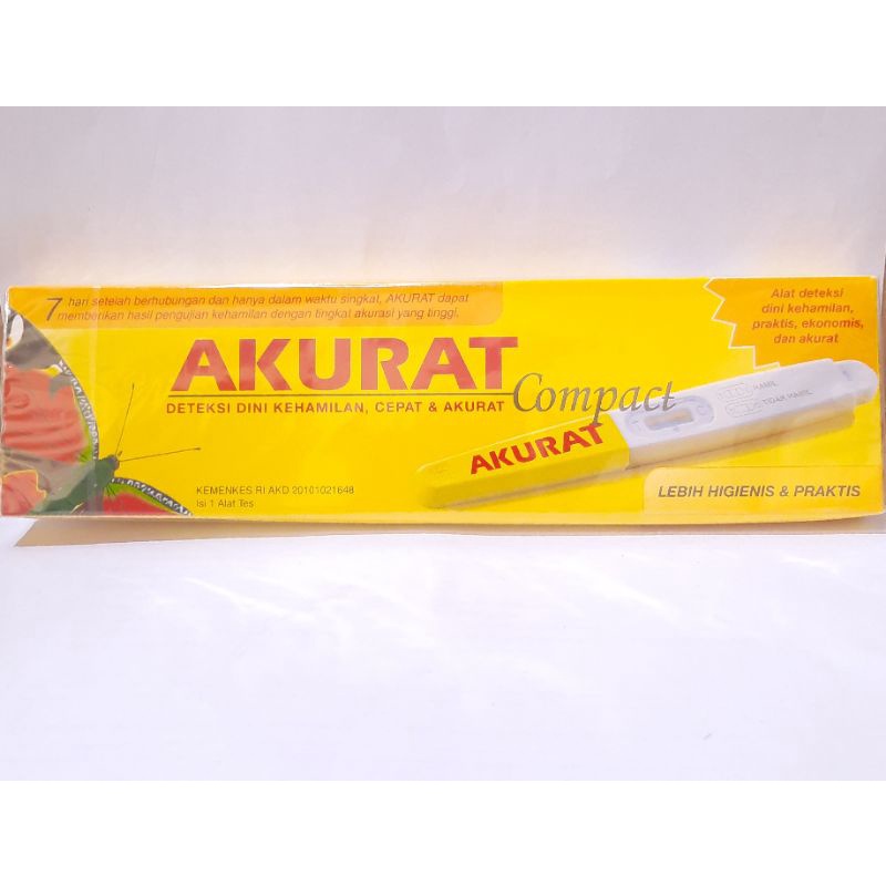 Test Pack Akurat Compact