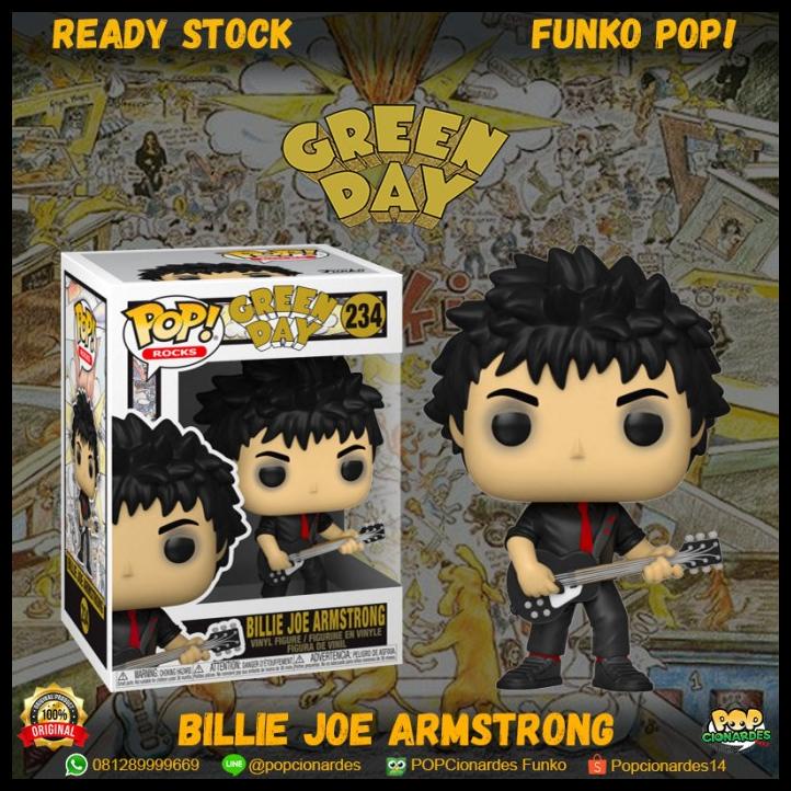 Funko Pop Rocks - Green Day - Billie Joe Armstrong #234