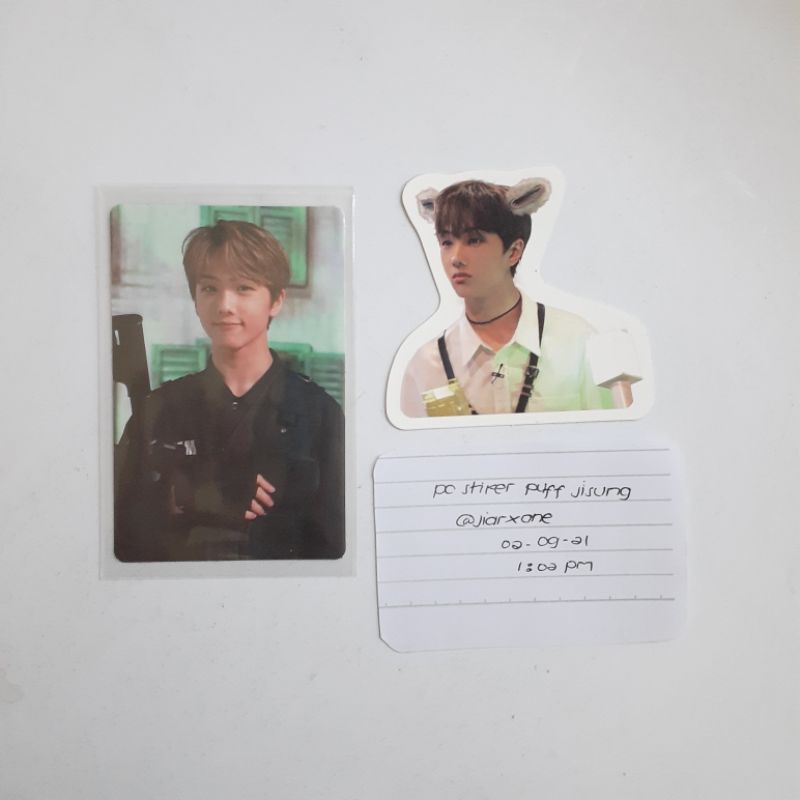 PC Stiker Puff Jisung