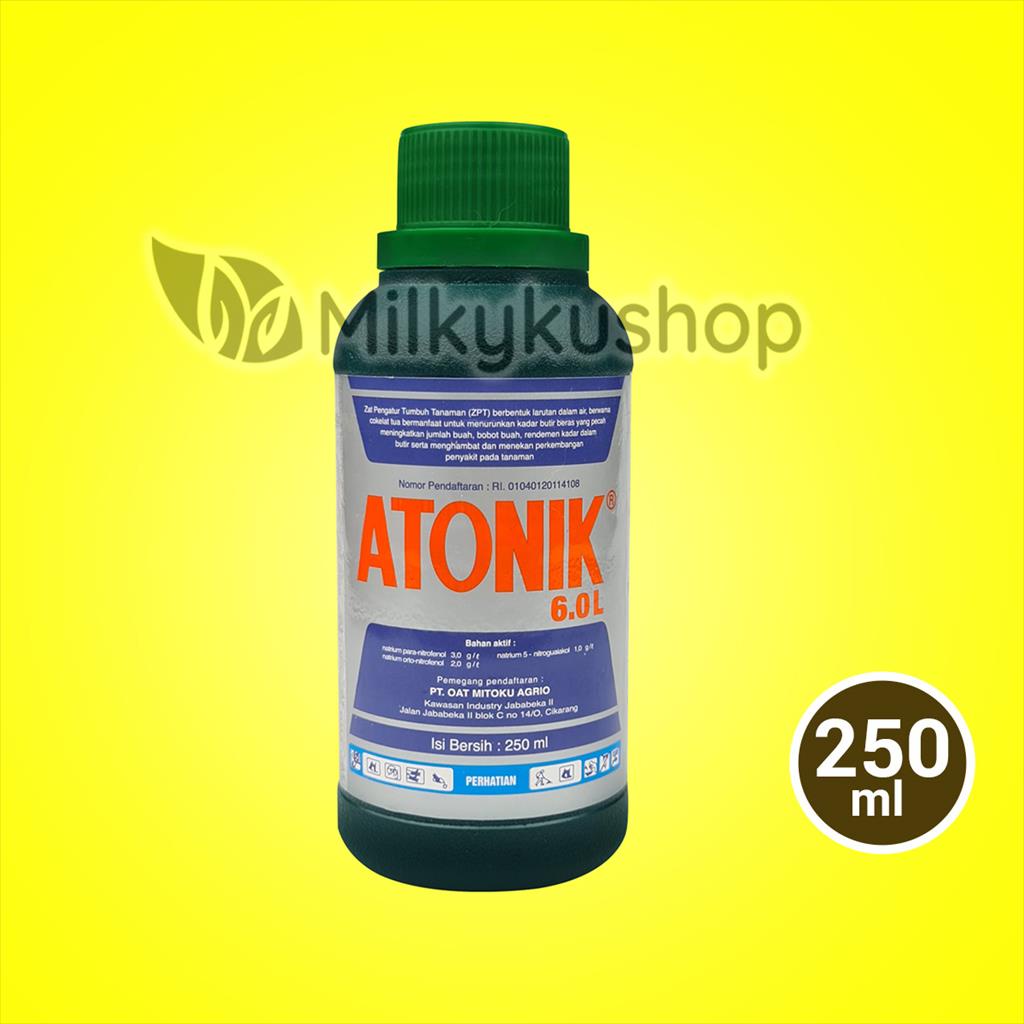 ATONIK 6.0 L 250 ML PUPUK CAIR HORMON ZPT ZAT PENGATUR TUMBUH