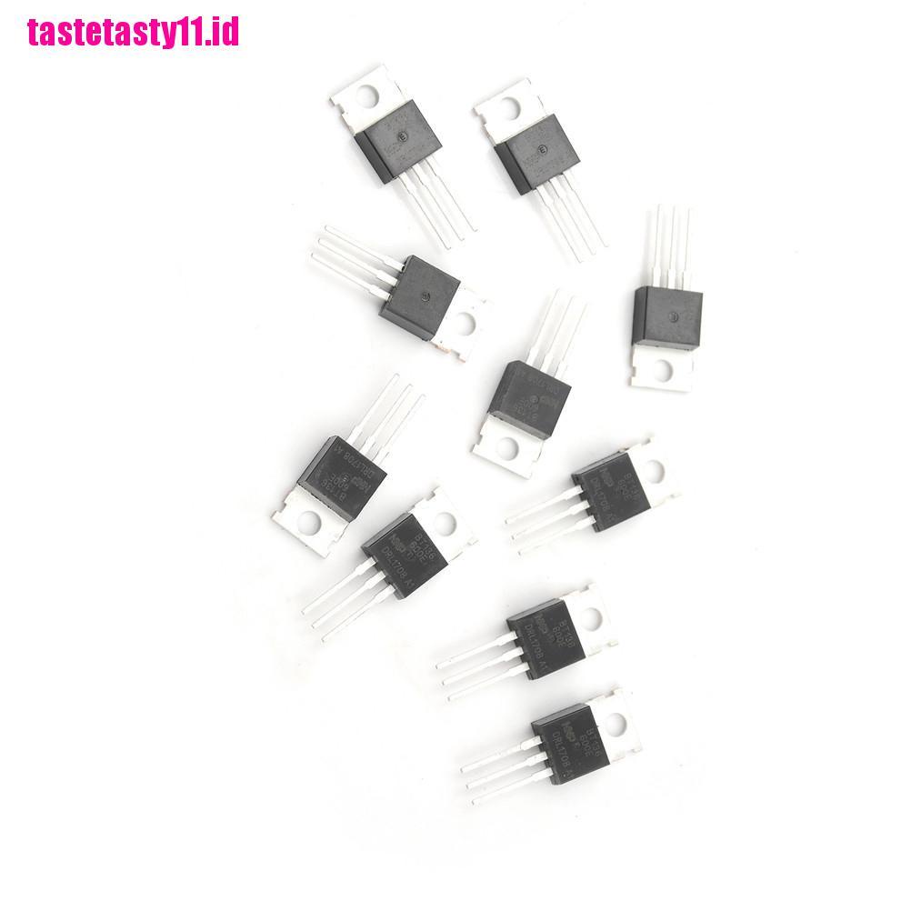 10 Pcs Triacs Thyristor BT136-600E BT136-600 BT136