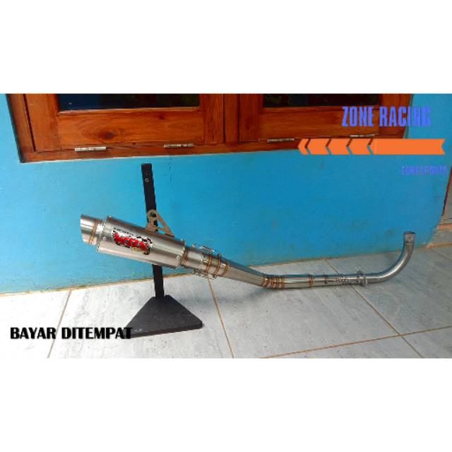 Knalpot Racing WRX For Jupiter Vega Mx king Satria Supra Smash Blade Revo Legenda Dll