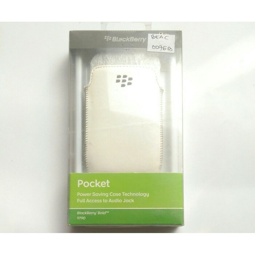 AKSESORIS GADGET TERMURAH BlackBerry Original Pouch for BlackBerry Bold 9790 Bellagio Onyx 3