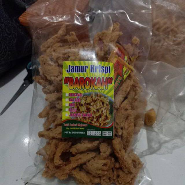 

Jamur krispi rasa original