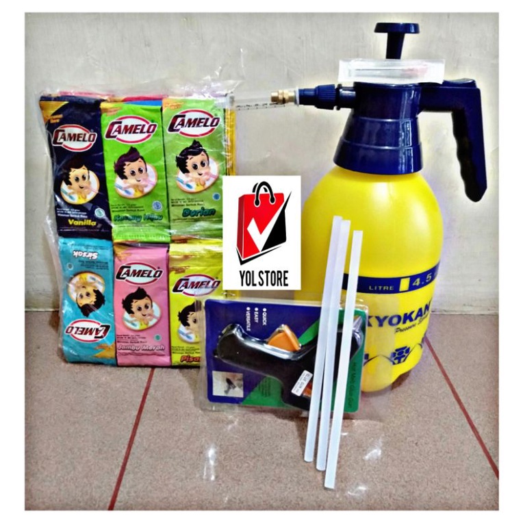 

PAKET ES INJECT CAMELO 190 PCS (SEMUA RASA)