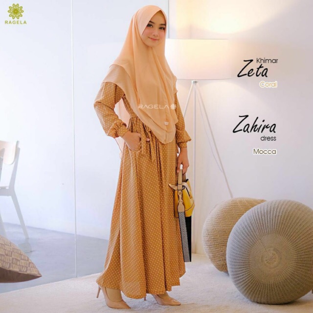 Zahira dress by ragela hijab