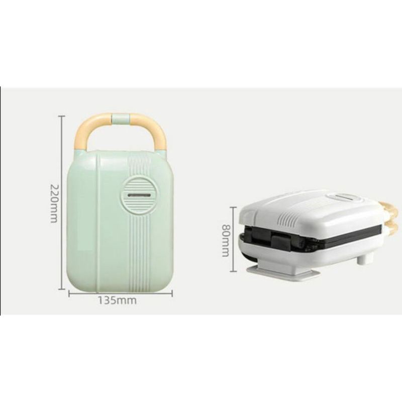 2in1 Toaster Sandwich Waffle Maker / Toaster Breakfast Machine / Pemanggang Roti Toaster YIDPU Toaster Sandwich Maker