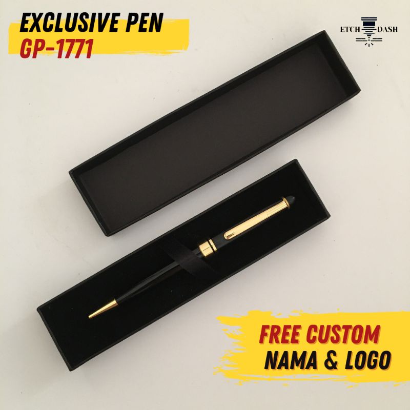 

Giftbox Pulpen Stylus Free Custom Nama Dan Logo | Pulpen Hadiah | Souvenir Pulpen - Exclusive Pen GP-1771