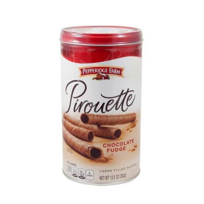 

PIROUETTE CHOCO FUDGE TIN 382GR