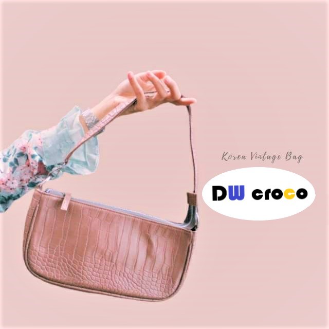 DW CROCO BAG / TAS CROCO KOREAN VINTAGE