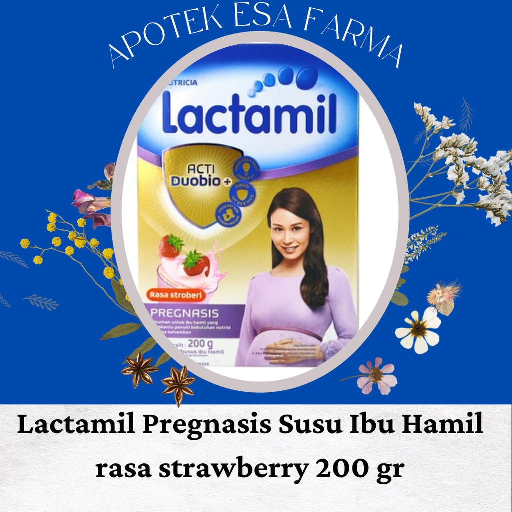 Lactamil Pregnasis Minuman Ibu Hamil Stroberi 200gr