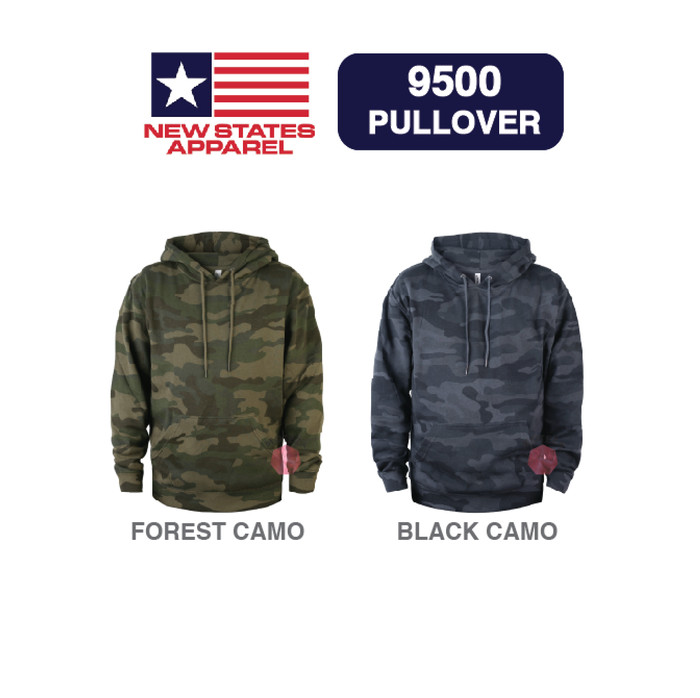 Jaket Sweater Hoodie Polos Original - NSA Pullover 9500 - CAMO