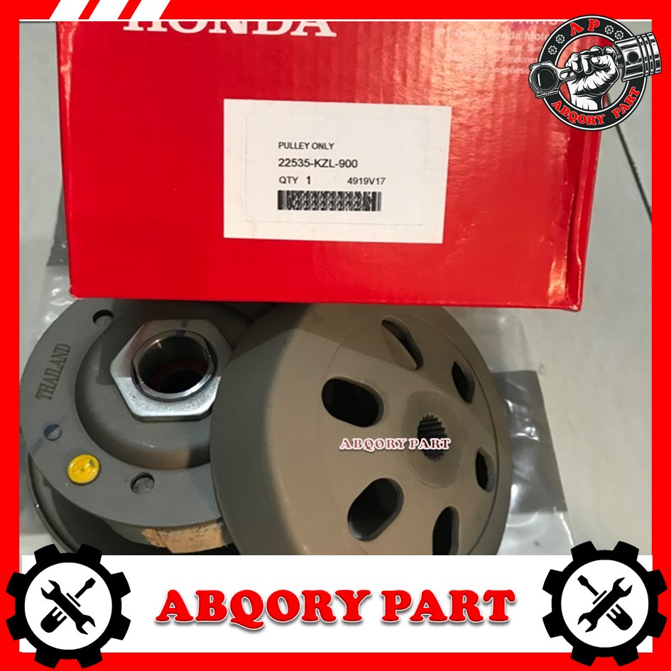 Abqory part____Pully Assy Puly Poly set Honda Beat FI Scoopy FI K25 - KZL