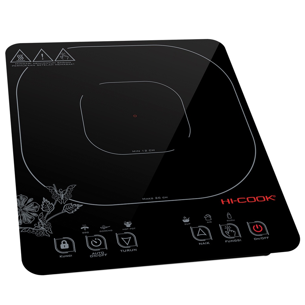 KOMPOR INDUKSI HI-COOK IC-01 INDUCTION COOKER KOMPOR LISTRIK LOW WATT