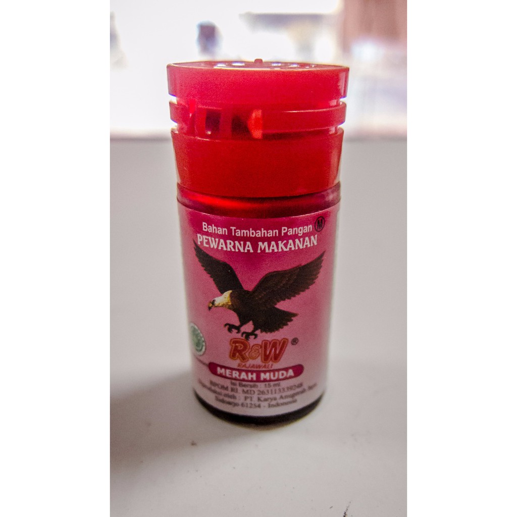 

R W Pewarna Pangan Merah Muda Pink 15 cc