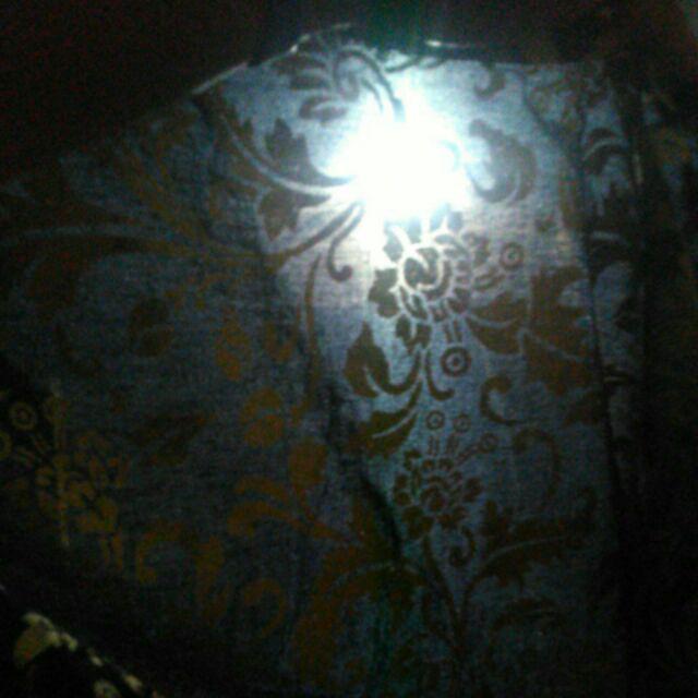Couple Gamis Busui Batik Full Prada Gold