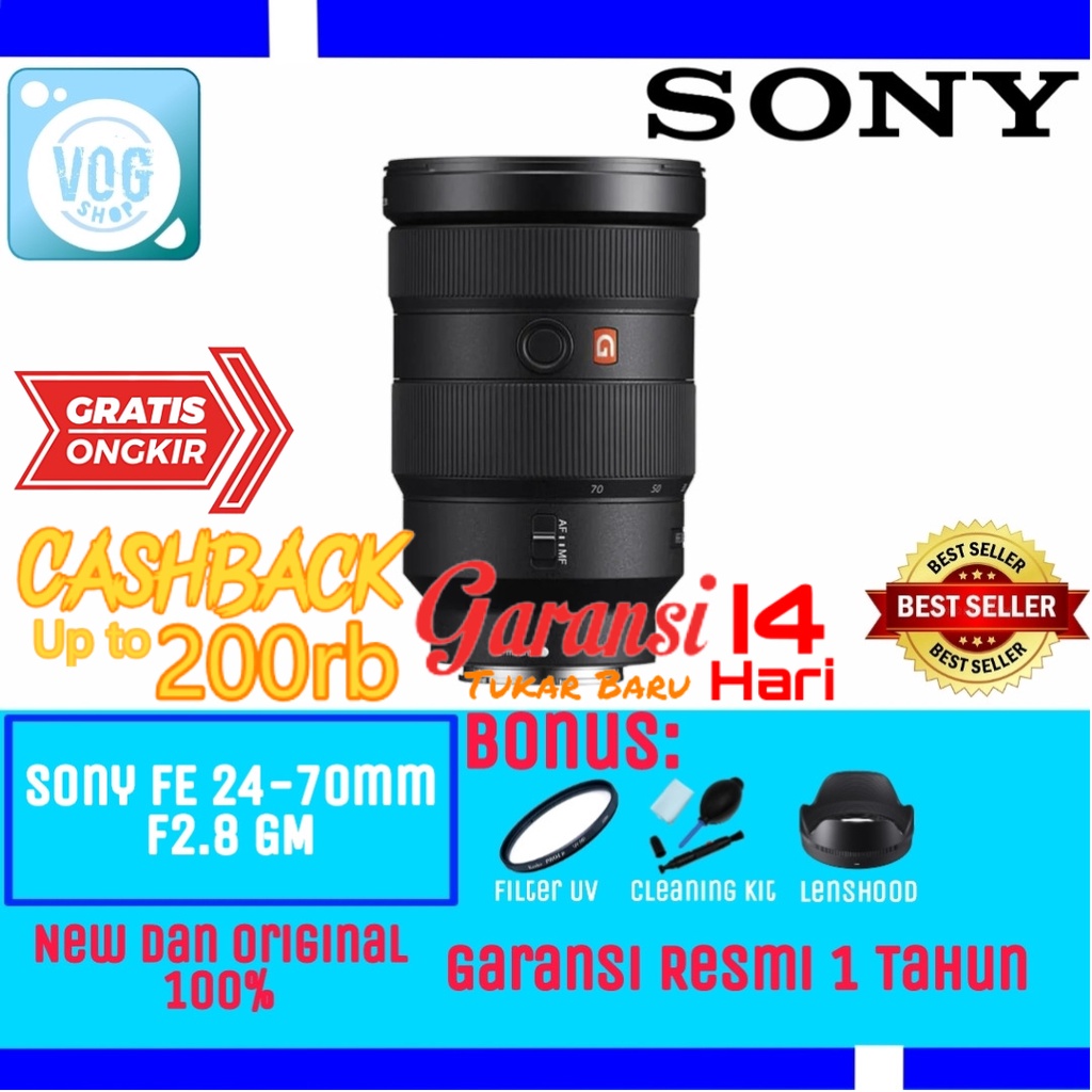 Lensa Sony FE 24-70mm F2.8 GM - Lensa Sony 24-70mm GM