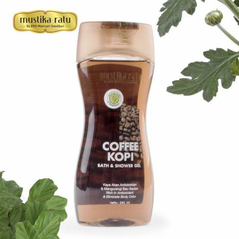 mustika ratu kopi shower gel 245ml