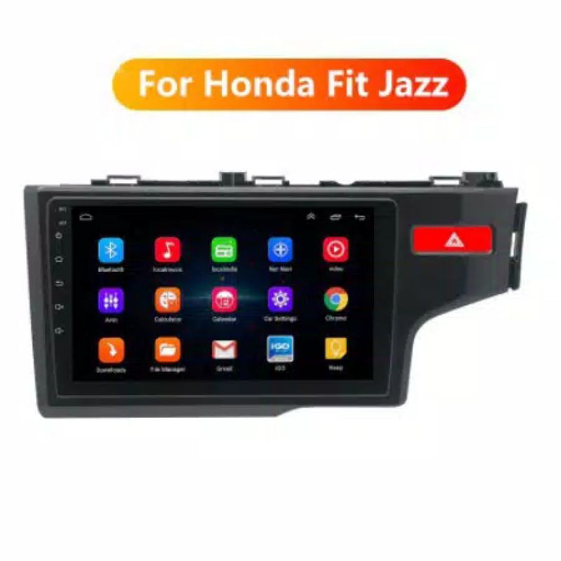 double din Android oem 9 inch Untuk Mobil Honda Jazz