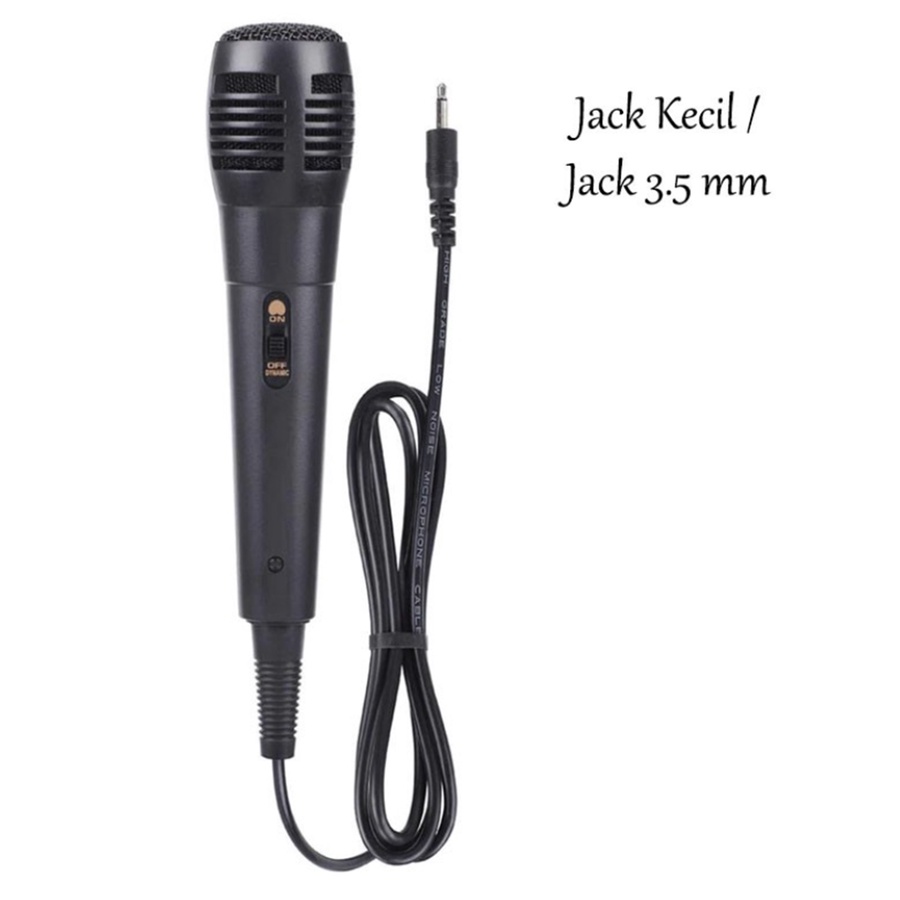 MIC KABEL MIK MIKROFON MICROPHONE BESAR KARAOKE MASJID AMPLY