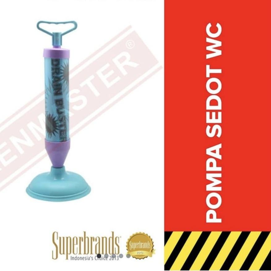 ☂ Pompa sedot wc kenmaster / drain buster / pompa anti mampet Drain Buster / alat sedot wastafel wc 