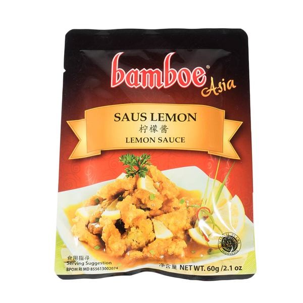 Bamboe Asia Saus Lemon 60 gr