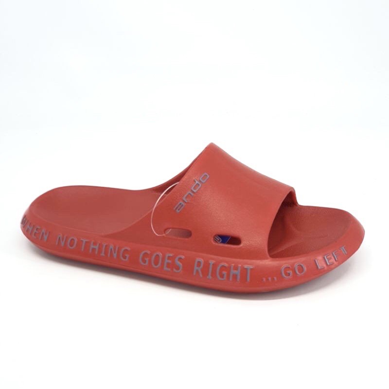 Sandal SLOP / Sandal SLIDE Pria ANDO AGUERO (39-43)-AGUERO - MERAH