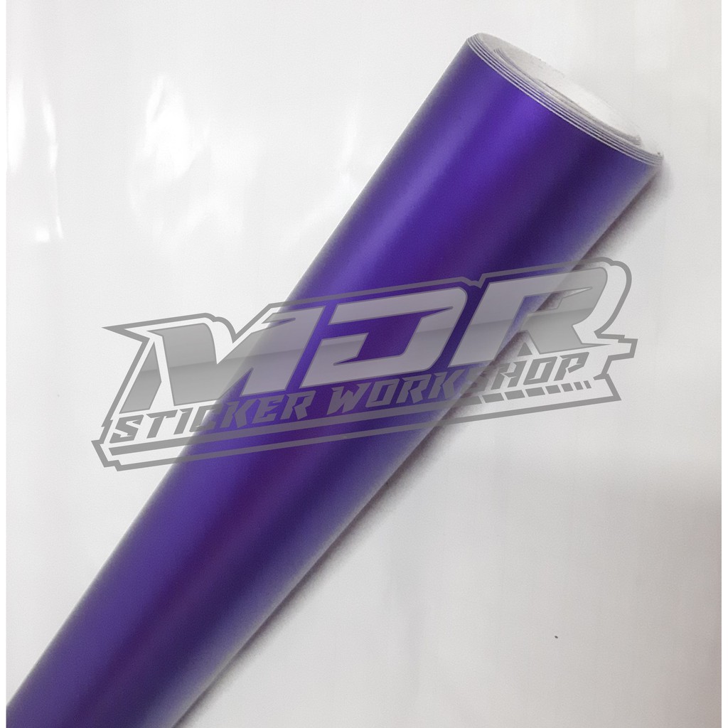 Stiker skotlet purple flashmate ungu chrome doff ungu dop metalik