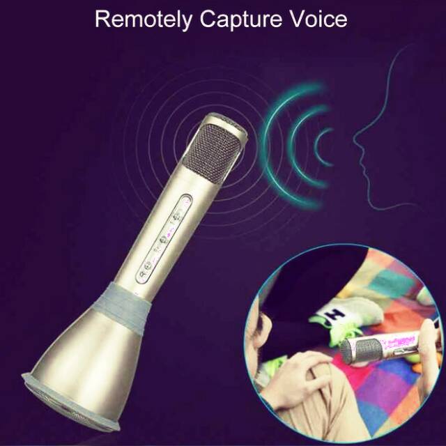 MIC KARAOKE K068 Microphone terbaik untuk smule atau hanya sekedar menghibur hati yang sunyi