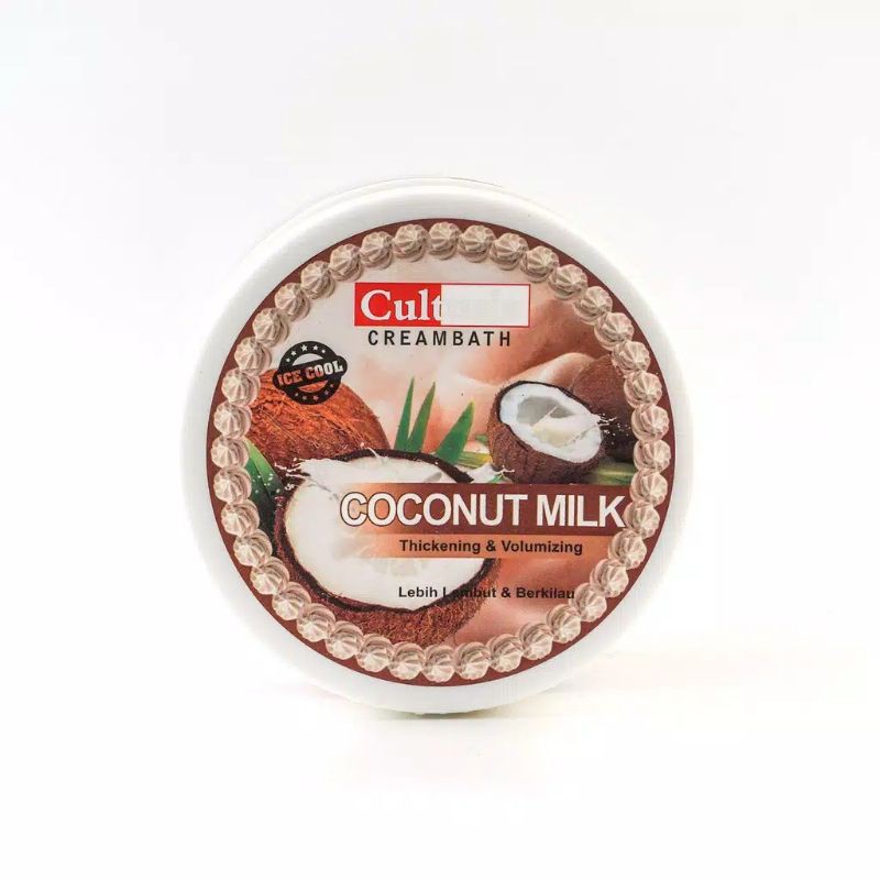 CULTUSIA CREAMBATH COCONUT MILK