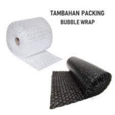 

Extra Bubble Wrap per item barang belanjaan (Hitam atau Putih)