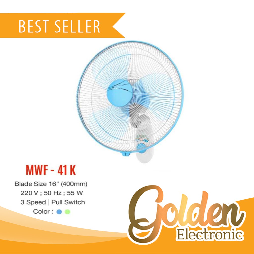 Wall Fan Maspion MWF-41K (16 Inch) Kipas Angin Dinding MWF 41 K